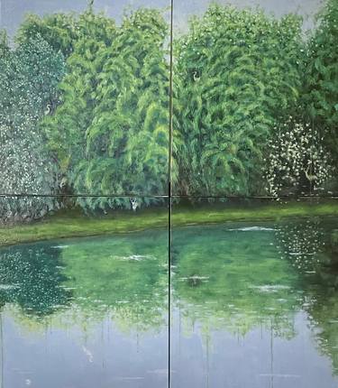 Original Expressionism Nature Paintings by Kyunghee Cho