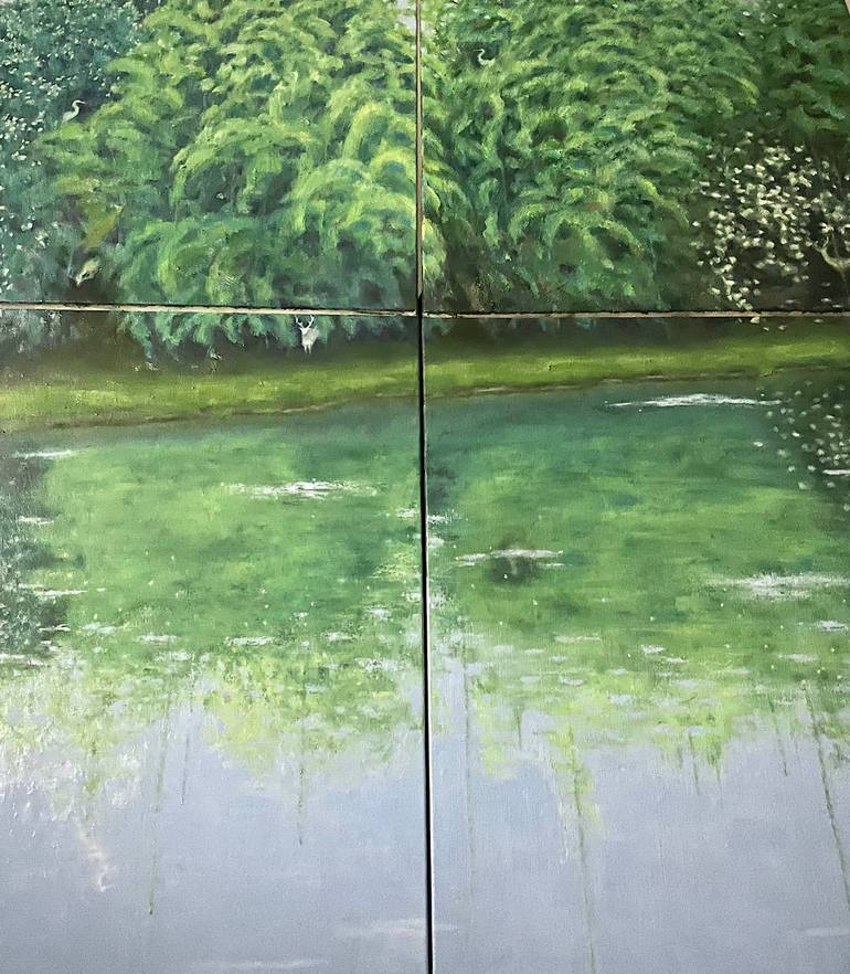 Original Contemporary Nature Painting by Kyunghee Cho