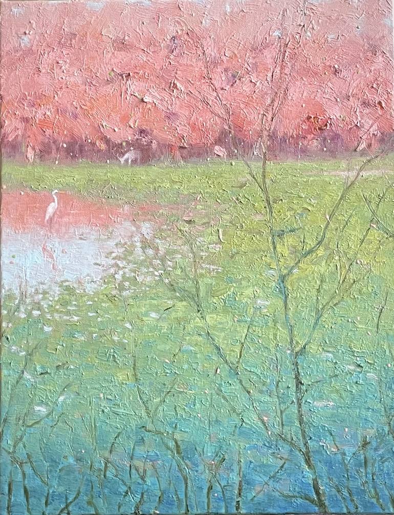 Print of Contemporary Nature Paintings by Kyunghee Cho