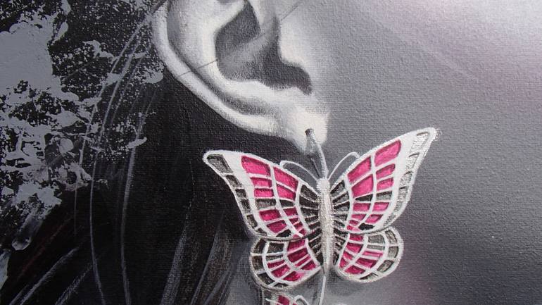 Original Art Deco Women Painting by Viktor Babak