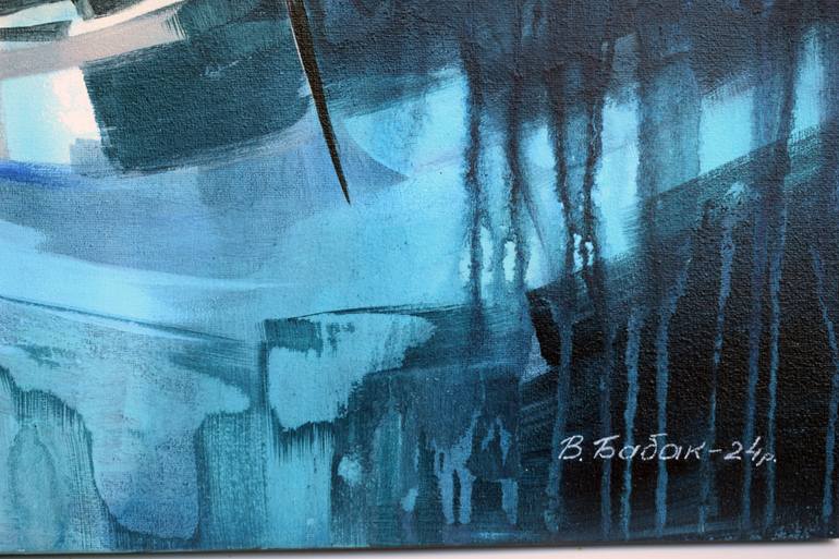 Original Abstract Women Painting by Viktor Babak