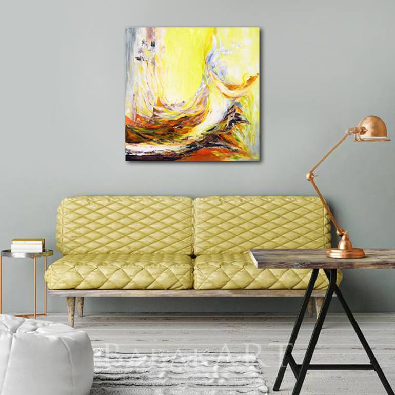 Original Abstract Painting by Viktor Babak