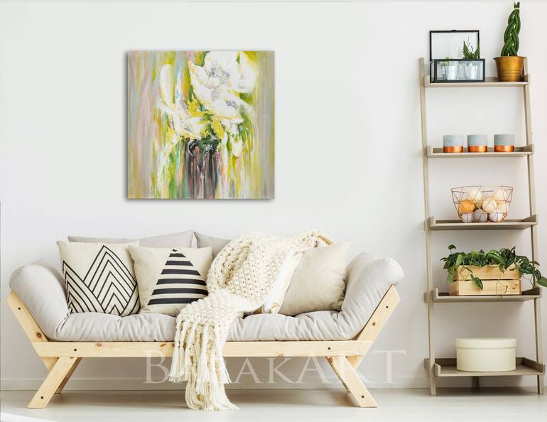 Original Art Deco Abstract Painting by Viktor Babak