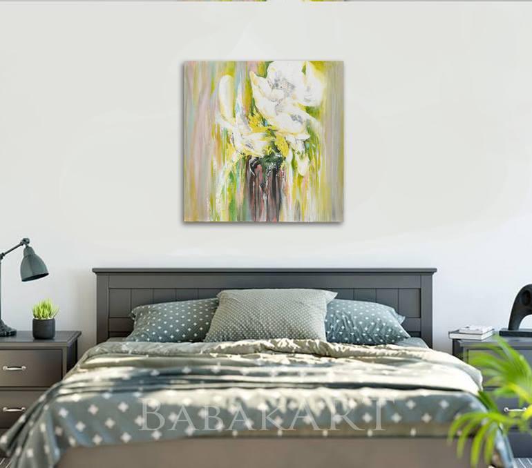 Original Art Deco Abstract Painting by Viktor Babak