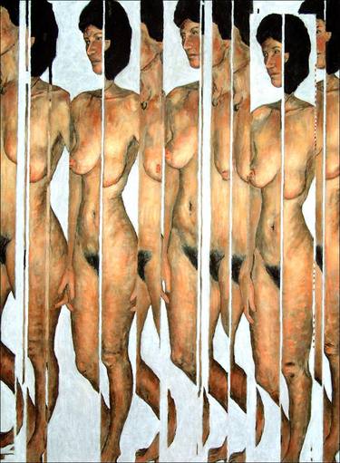Original Surrealism Nude Paintings by Keith Webb
