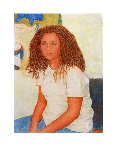 Saatchi Art Artist Keith Webb; Paintings, “Seated Girl” #art