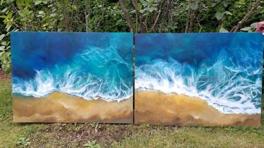 Swept Away (2 paintings) each 30 x 40 thumb