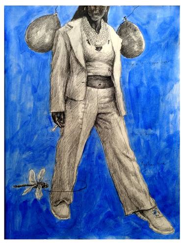 Original Portrait Drawings by Paul Ogunlesi