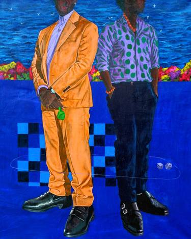 Original Conceptual Portrait Paintings by Paul Ogunlesi