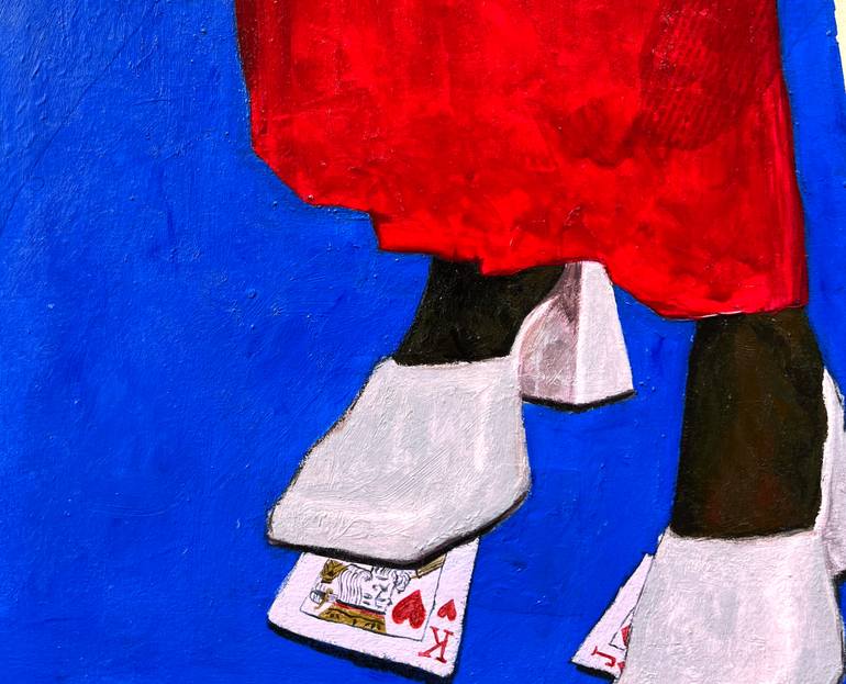 Original Conceptual People Painting by Paul Ogunlesi