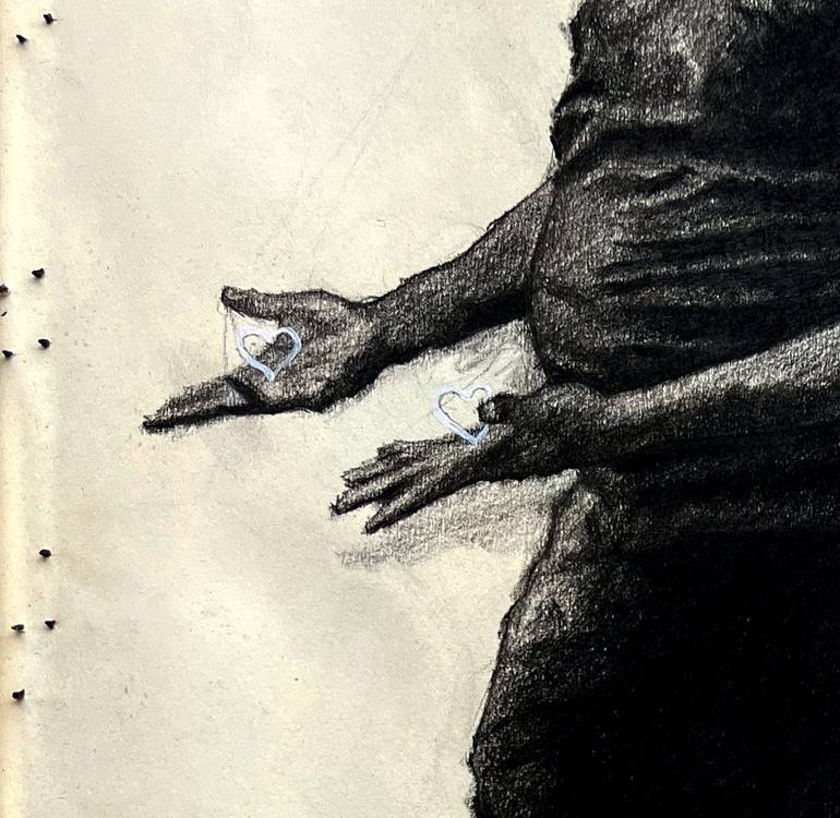 Original Conceptual People Drawing by Paul Ogunlesi