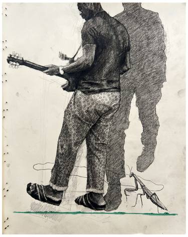 Original Conceptual People Drawing by Paul Ogunlesi