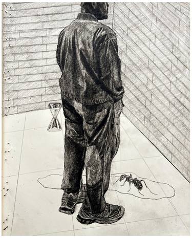 Original Conceptual People Drawing by Paul Ogunlesi