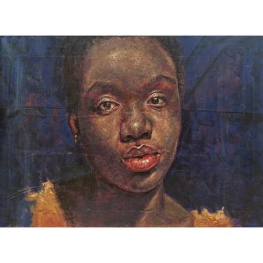 Original Realism Portrait Paintings by Paul Ogunlesi
