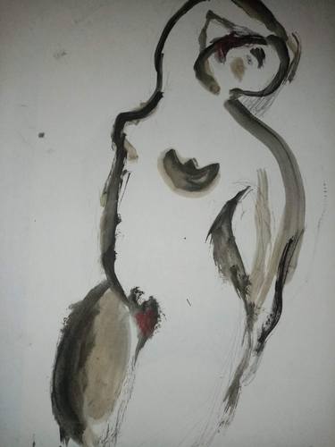 Original Nude Painting by Selenia Bosso