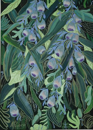 Original Fine Art Botanic Paintings by Marinela Puscasu