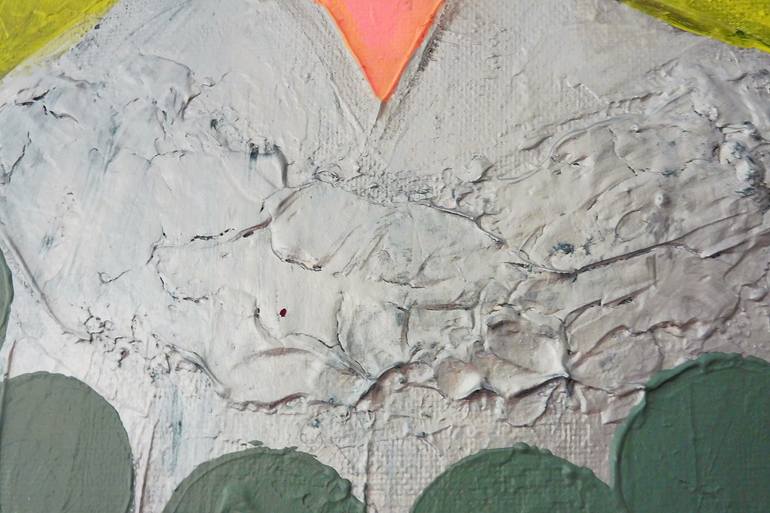 Original Conceptual Abstract Painting by Marinela Puscasu