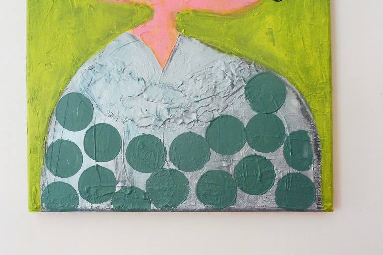 Original Conceptual Abstract Painting by Marinela Puscasu