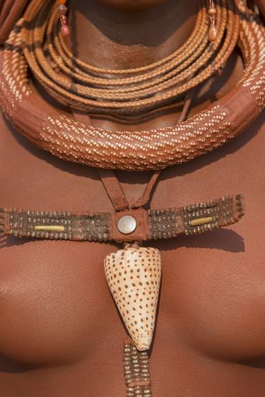 Detail of woman from the Himba Tribe, Namibia,Africa - Limited Edition of 15 thumb