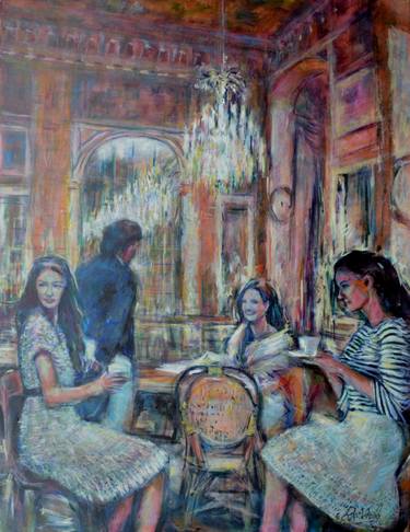 Print of Impressionism Culture Paintings by Peter Wood