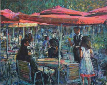 Print of Impressionism People Paintings by Peter Wood