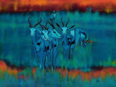 Print of Animal Paintings by Scott Holt