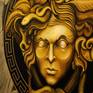 Medusa Versace Painting by Katerina Miller