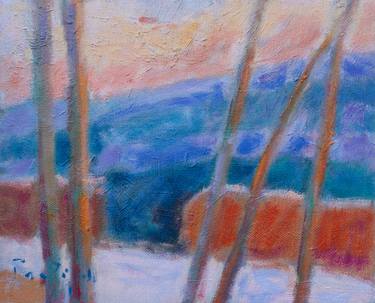 Original Expressionism Landscape Paintings by ROSA RIPOLL