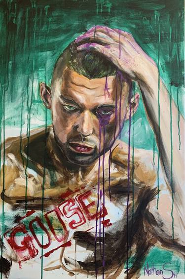 Original Expressionism Portrait Paintings by Nathan Smith
