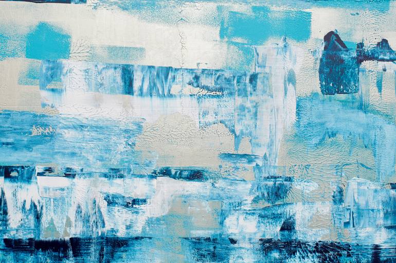 Original Abstract Expressionism Abstract Painting by Kasia Bialasiewicz