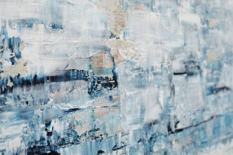 Original Abstract Expressionism Abstract Painting by Kasia Bialasiewicz