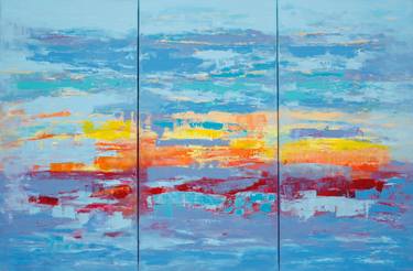 Sunset - Triptych. thumb