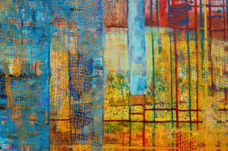 Original Abstract Painting by Kasia Bialasiewicz