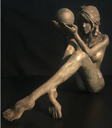 Original Fine Art Nude Sculpture by James Johnson