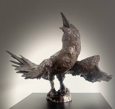 Original Folk Animal Sculpture by James Johnson