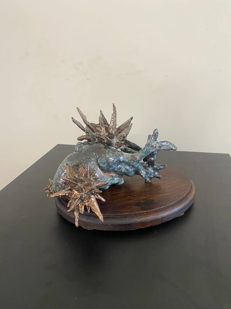 Original Abstract Expressionism Love Sculpture by James Johnson