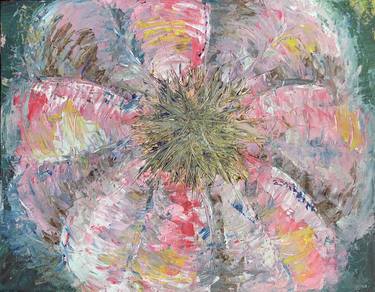 Original Abstract Expressionism Floral Paintings by James Johnson