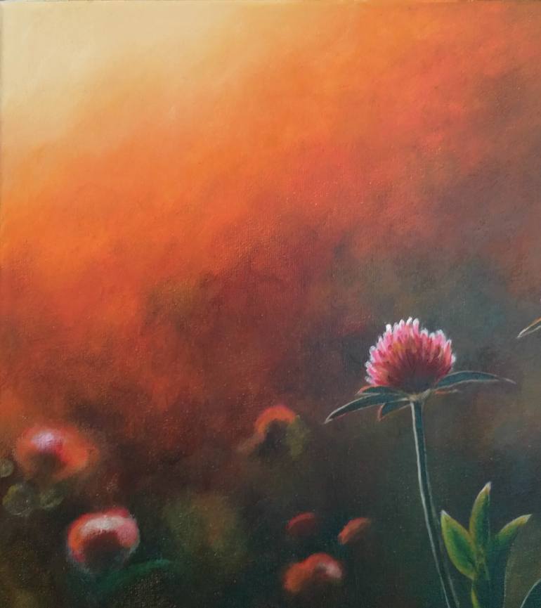 Original Floral Painting by Maryna Supren