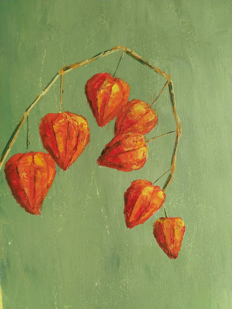 Original Abstract Still Life Painting by Maryna Supren