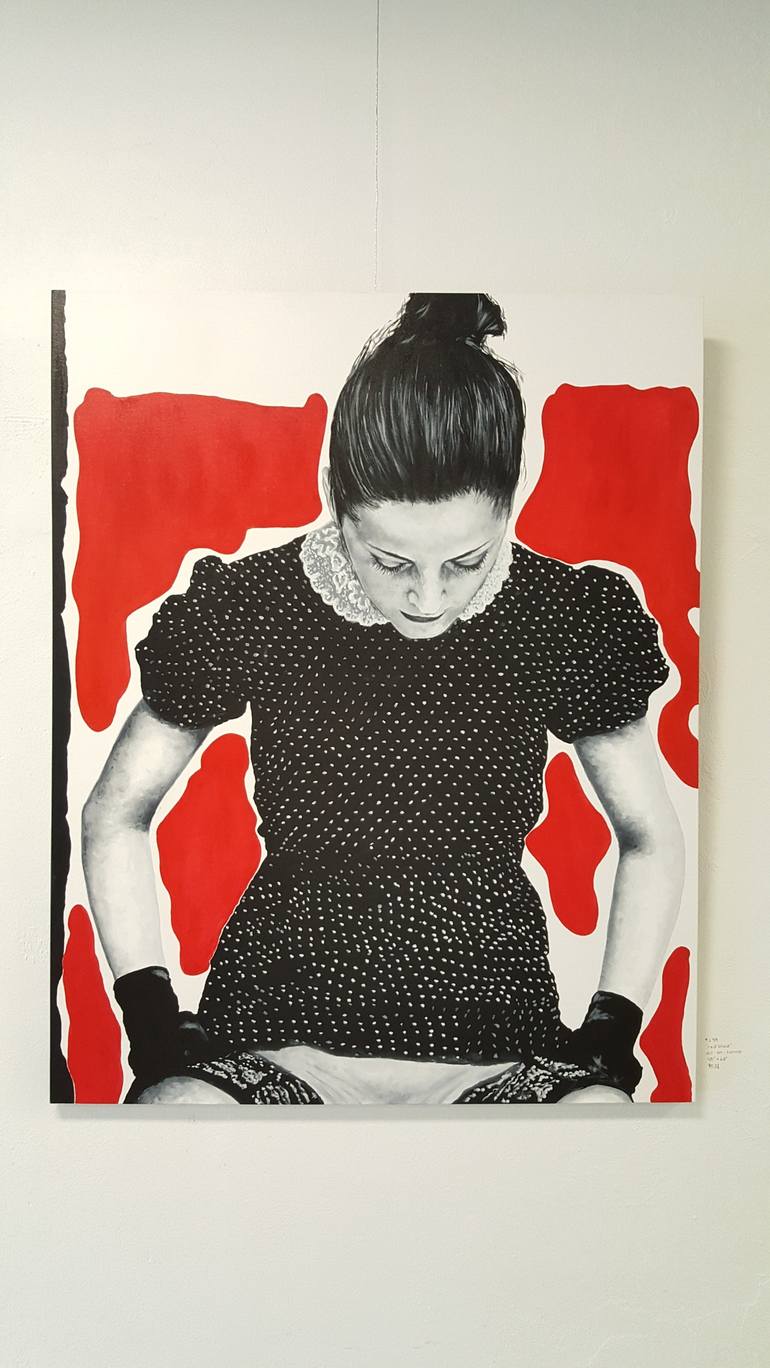 Original Women Painting by Jared Minnick