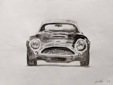 Original Figurative Car Paintings by Gavin Waldron