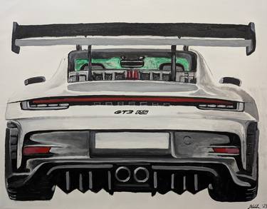 Original Car Paintings by Gavin Waldron