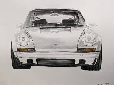 Print of Figurative Car Paintings by Gavin Waldron