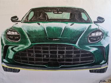 Print of Car Paintings by Gavin Waldron