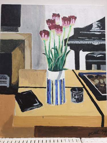 Original Still Life Paintings by Gavin Waldron