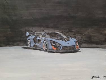 Print of Automobile Paintings by Gavin Waldron
