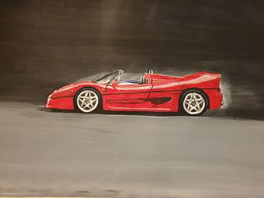 Original Fine Art Car Paintings by Gavin Waldron