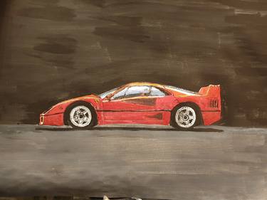 Original Car Paintings by Gavin Waldron