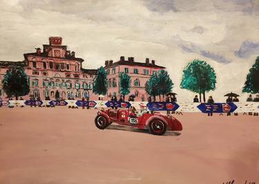 Original Fine Art Car Paintings by Gavin Waldron