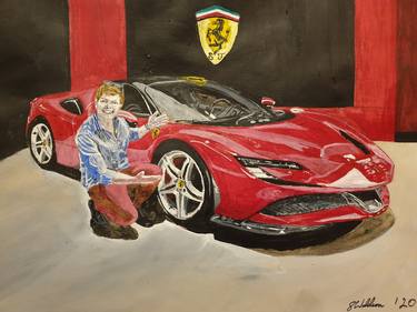 Original Car Paintings by Gavin Waldron